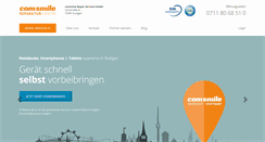 Desktop Screenshot of comsmile.de